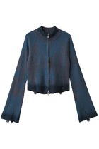 【メゾンスペシャル/MAISON SPECIAL】のReversible Pigment Zip Cardigan/リバシーブルピグメントジップカーディガン BLU(ブルー)|ID: prp329100004633596 ipo3291000000036151612