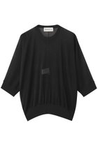 【デパリエ/DEPAREILLE】のラメドルマンクルーネックニット ブラック|ID:prp329100004633604