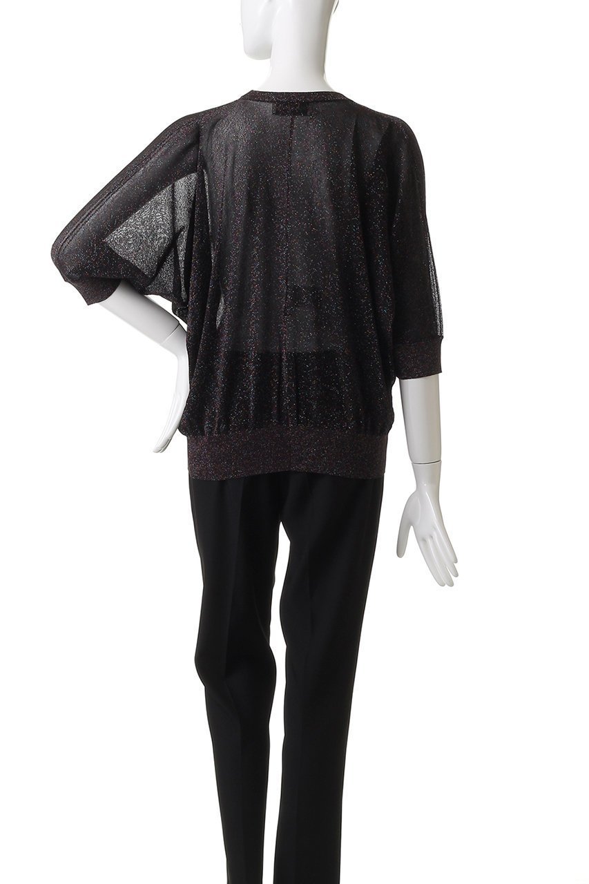 【デパリエ/DEPAREILLE】のラメドルマンクルーネックニット 人気、トレンドファッション・服の通販 founy(ファニー) 　ファッション　Fashion　レディースファッション　Fashion for Women　トップス・カットソー　Cut & Sew Tops　ニット　Knit Tops & Sweaters　カジュアルプルオーバー・ニットトップス　Pullovers & Knit Tops / Casual Pullovers　エレガント 上品　Elegant　other-4|ID: prp329100004633604 ipo3291000000035510303