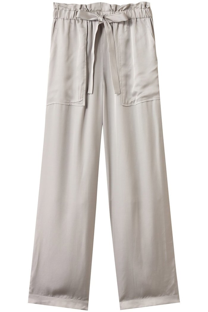 【デパリエ/DEPAREILLE】のヴィスコースサテンギャザーパンツ インテリア・キッズ・メンズ・レディースファッション・服の通販 founy(ファニー) https://founy.com/ ファッション Fashion レディースファッション Fashion for Women パンツ Pants & Trousers おすすめ Recommended / Our Picks とろみ Fluid, Flowy Fabric カットソー Cut and Sewn Top ギャザー Gathered, Ruffled サテン Satin, Glossy Fabric フリル Frill, Ruffle リボン Ribbon, Bow 再入荷 Restock / Back in Stock A/W・秋冬 Autumn/Winter |ID: prp329100004633605 ipo3291000000035416506