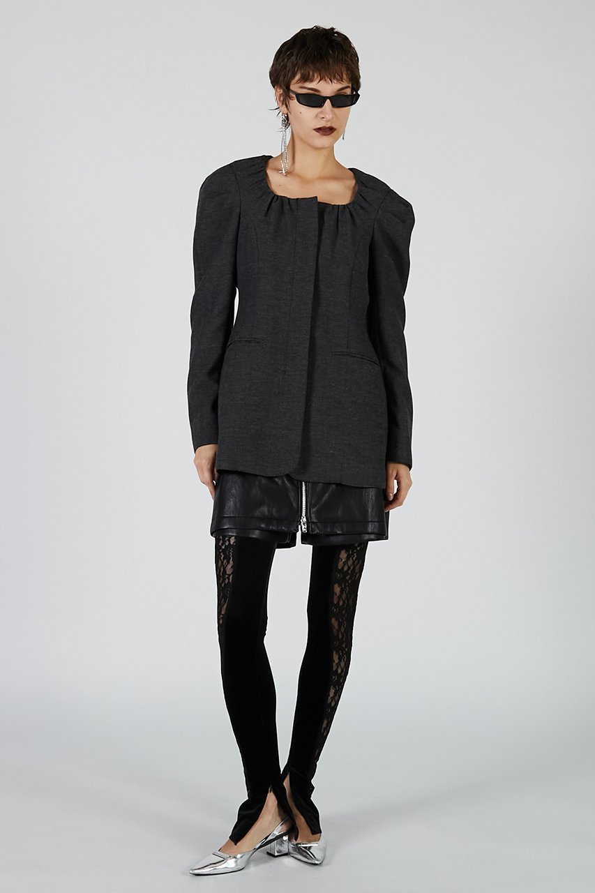 【プランク プロジェクト/PRANK PROJECT】のジップヘムレギンス / Zip Hem Leggings 人気、トレンドファッション・服の通販 founy(ファニー) 　ファッション　Fashion　レディースファッション　Fashion for Women　パンツ　Pants & Trousers　レギンス　Leggings & Stretch Pants　レッグウェア・ストッキング　Legwear & Hosiery　2025年　2025　2025-2026秋冬・A/W　Autumn/Winter 2025–26 AW25–26　おすすめ　Recommended / Our Picks　コンビ　Combo, Combination Style　ストレッチ　Stretch, Stretchy Fabric　スリット　Slit, Slit Detail　フレア　Flare, Flared　ベロア　Velour, Soft Velvet　レギンス　Leggings, Stretch Pants　レース　Lace, Lace Fabric　A/W・秋冬　Autumn/Winter　other-2|ID: prp329100004634654 ipo3291000000033369326