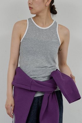 【ガリャルダガランテ/GALLARDAGALANTE】の【PEAS】リンガーベアタンク 人気、トレンドファッション・服の通販 founy(ファニー) ファッション Fashion レディースファッション Fashion for Women トップス・カットソー Cut & Sew Tops キャミソール&ノースリーブ Camisoles & Sleeveless Tops シャツ・ブラウス・オフィスカジュアル Elegant Blouses & Button-Ups ロングTシャツ・Tシャツ Longline T-Shirts & Tees カットソー・ベーシックTシャツ Cut-and-Sewn Tops / Stretch Tees & Basics 2025年 2025 2025-2026秋冬・A/W Autumn/Winter 2025–26 AW25–26 キャミソール Camisole, Spaghetti Strap Top コンパクト Compact, Small Size タンク Tank Top, Sleeveless Top デニム Denim, Jeans Material フィット Fit, Slim Fit ベスト Vest, Waistcoat A/W・秋冬 Autumn/Winter |ID:prp329100004634656