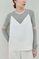 【ガリャルダガランテ/GALLARDAGALANTE】の【PEAS】サテンキャミソール 人気、トレンドファッション・服の通販 founy(ファニー) ファッション Fashion レディースファッション Fashion for Women トップス・カットソー Cut & Sew Tops キャミソール&ノースリーブ Camisoles & Sleeveless Tops シャツ・ブラウス・オフィスカジュアル Elegant Blouses & Button-Ups ロングTシャツ・Tシャツ Longline T-Shirts & Tees カットソー・ベーシックTシャツ Cut-and-Sewn Tops / Stretch Tees & Basics 2025年 2025 2025-2026秋冬・A/W Autumn/Winter 2025–26 AW25–26 おすすめ Recommended / Our Picks エレガント 上品 Elegant キャミソール Camisole, Spaghetti Strap Top サテン Satin, Glossy Fabric シンプル Simple, Minimal タンク Tank Top, Sleeveless Top デニム Denim, Jeans Material ドレープ Drape, Draping Fabric A/W・秋冬 Autumn/Winter |ID:prp329100004634657