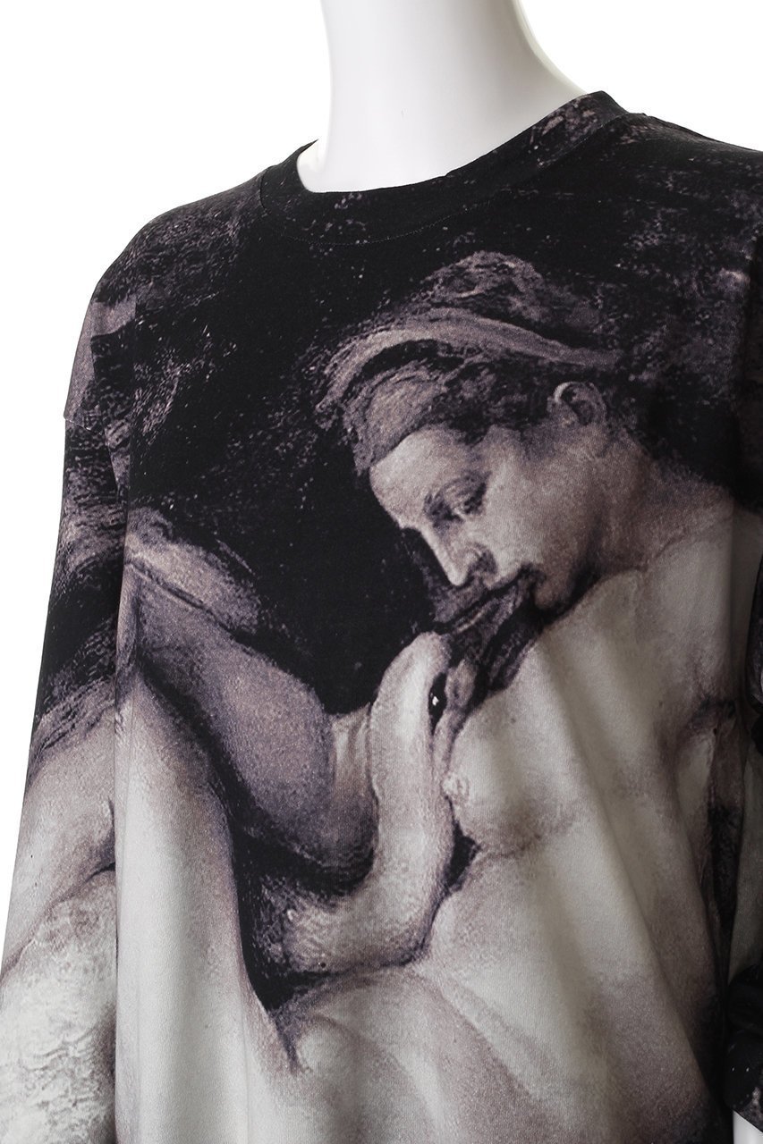 【プランク プロジェクト/PRANK PROJECT】のマイソロジープリントロンT / Mythology Print Long Sleev Tee 人気、トレンドファッション・服の通販 founy(ファニー) 　ファッション　Fashion　レディースファッション　Fashion for Women　トップス・カットソー　Cut & Sew Tops　シャツ・ブラウス・オフィスカジュアル　Elegant Blouses & Button-Ups　ロングTシャツ・Tシャツ　Longline T-Shirts & Tees　カットソー・ベーシックTシャツ　Cut-and-Sewn Tops / Stretch Tees & Basics　ショート　Short, Short Length　スリーブ　Sleeve, Long Sleeve / Short Sleeve　プリント　Print, Printed Pattern　モチーフ　Motif, Design Theme　other-5|ID: prp329100004634658 ipo3291000000035753323