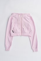【プランク プロジェクト/PRANK PROJECT】のミニジップアップフーディ / Mini Zip-Up Hoodie PNK(ピンク)|ID: prp329100004634660 ipo3291000000033369378