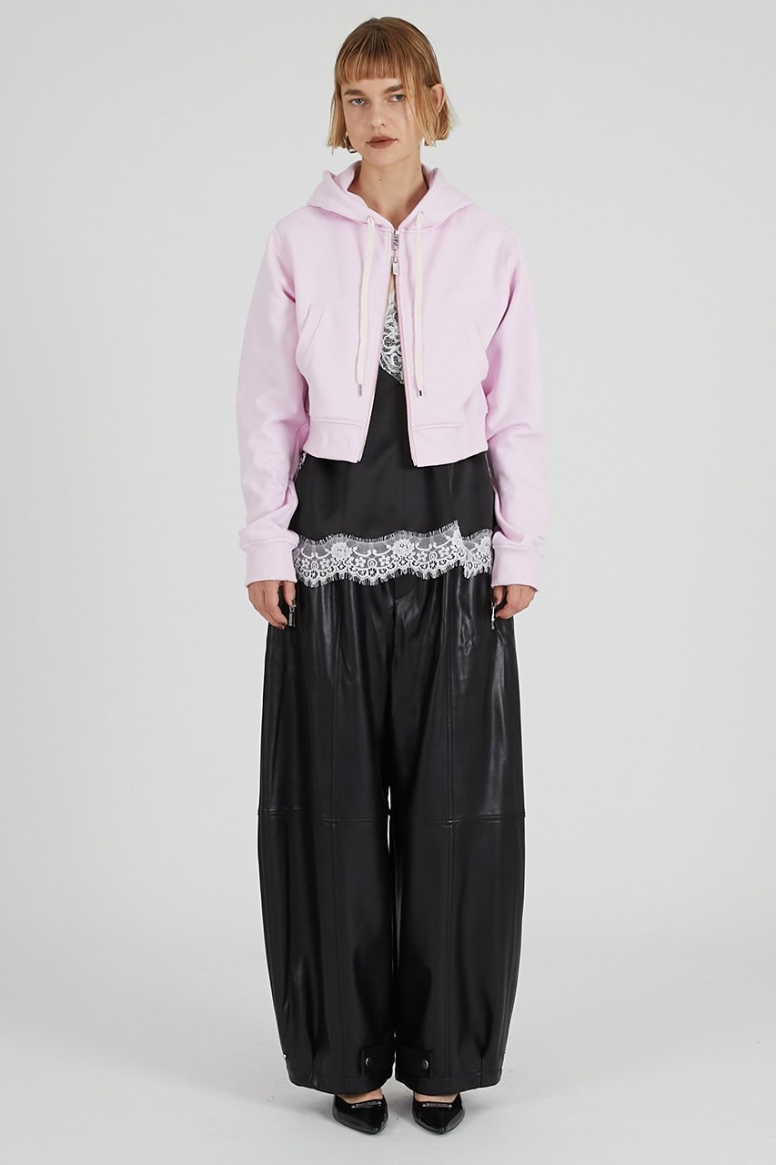 【プランク プロジェクト/PRANK PROJECT】のミニジップアップフーディ / Mini Zip-Up Hoodie 人気、トレンドファッション・服の通販 founy(ファニー) 　ファッション　Fashion　レディースファッション　Fashion for Women　トップス・カットソー　Cut & Sew Tops　シャツ・ブラウス・オフィスカジュアル　Elegant Blouses & Button-Ups　レディースパーカー・カジュアルフーディー　Casual Hoodies & Sweatshirts　ロングTシャツ・Tシャツ　Longline T-Shirts & Tees　スウェット・クルーネックトップス　Sweatshirts & Crewnecks / Relaxed Fit Sweat Tops　カットソー・ベーシックTシャツ　Cut-and-Sewn Tops / Stretch Tees & Basics　おすすめ　Recommended / Our Picks　コンパクト　Compact, Small Size　シンプル　Simple, Minimal　ポケット　Pocket, Pocket Detail　羽織　Haori, Light Jacket　other-2|ID: prp329100004634660 ipo3291000000033369379