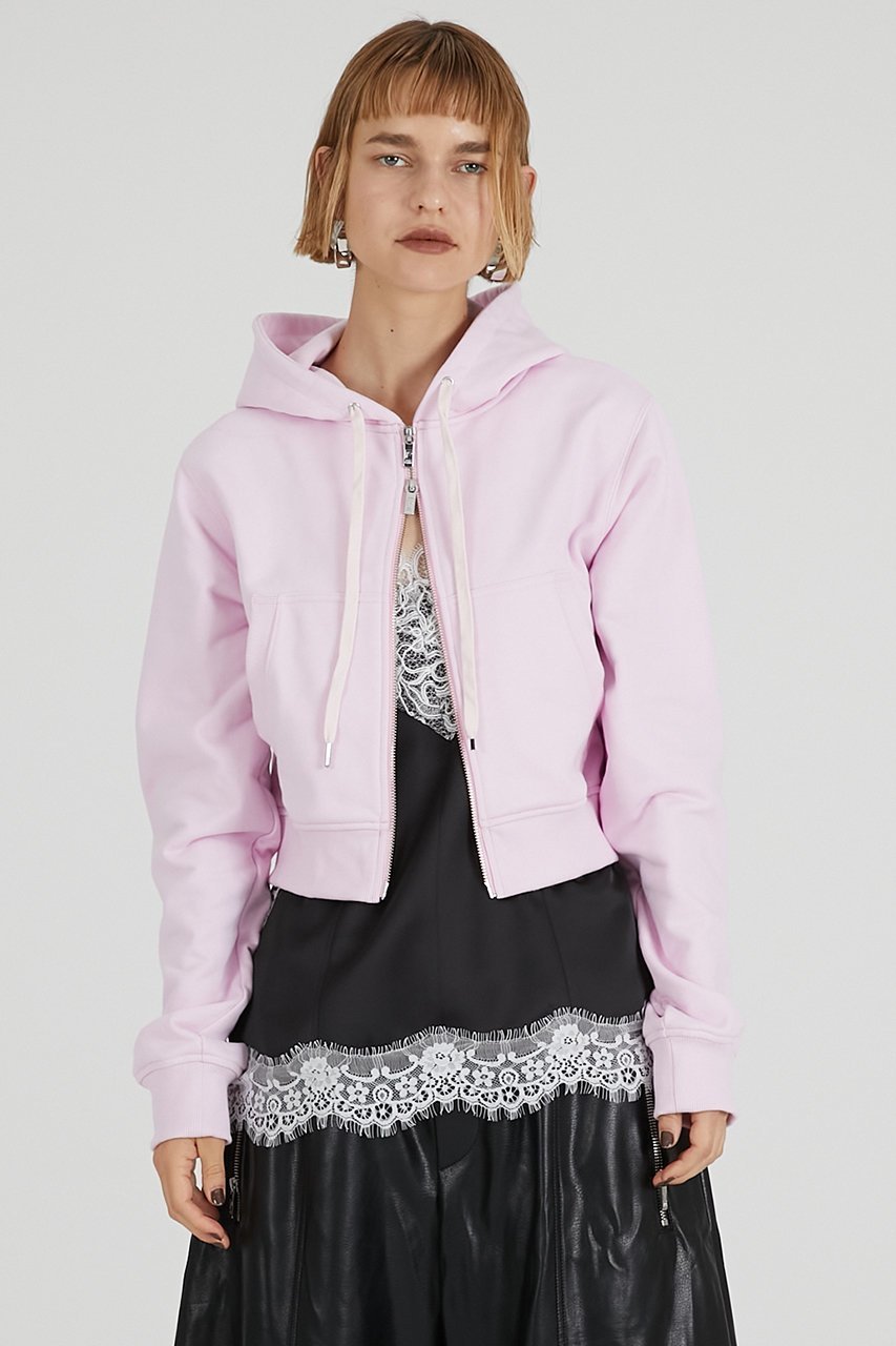 【プランク プロジェクト/PRANK PROJECT】のミニジップアップフーディ / Mini Zip-Up Hoodie 人気、トレンドファッション・服の通販 founy(ファニー) 　ファッション　Fashion　レディースファッション　Fashion for Women　トップス・カットソー　Cut & Sew Tops　シャツ・ブラウス・オフィスカジュアル　Elegant Blouses & Button-Ups　レディースパーカー・カジュアルフーディー　Casual Hoodies & Sweatshirts　ロングTシャツ・Tシャツ　Longline T-Shirts & Tees　スウェット・クルーネックトップス　Sweatshirts & Crewnecks / Relaxed Fit Sweat Tops　カットソー・ベーシックTシャツ　Cut-and-Sewn Tops / Stretch Tees & Basics　おすすめ　Recommended / Our Picks　コンパクト　Compact, Small Size　シンプル　Simple, Minimal　ポケット　Pocket, Pocket Detail　羽織　Haori, Light Jacket　other-3|ID: prp329100004634660 ipo3291000000033369380