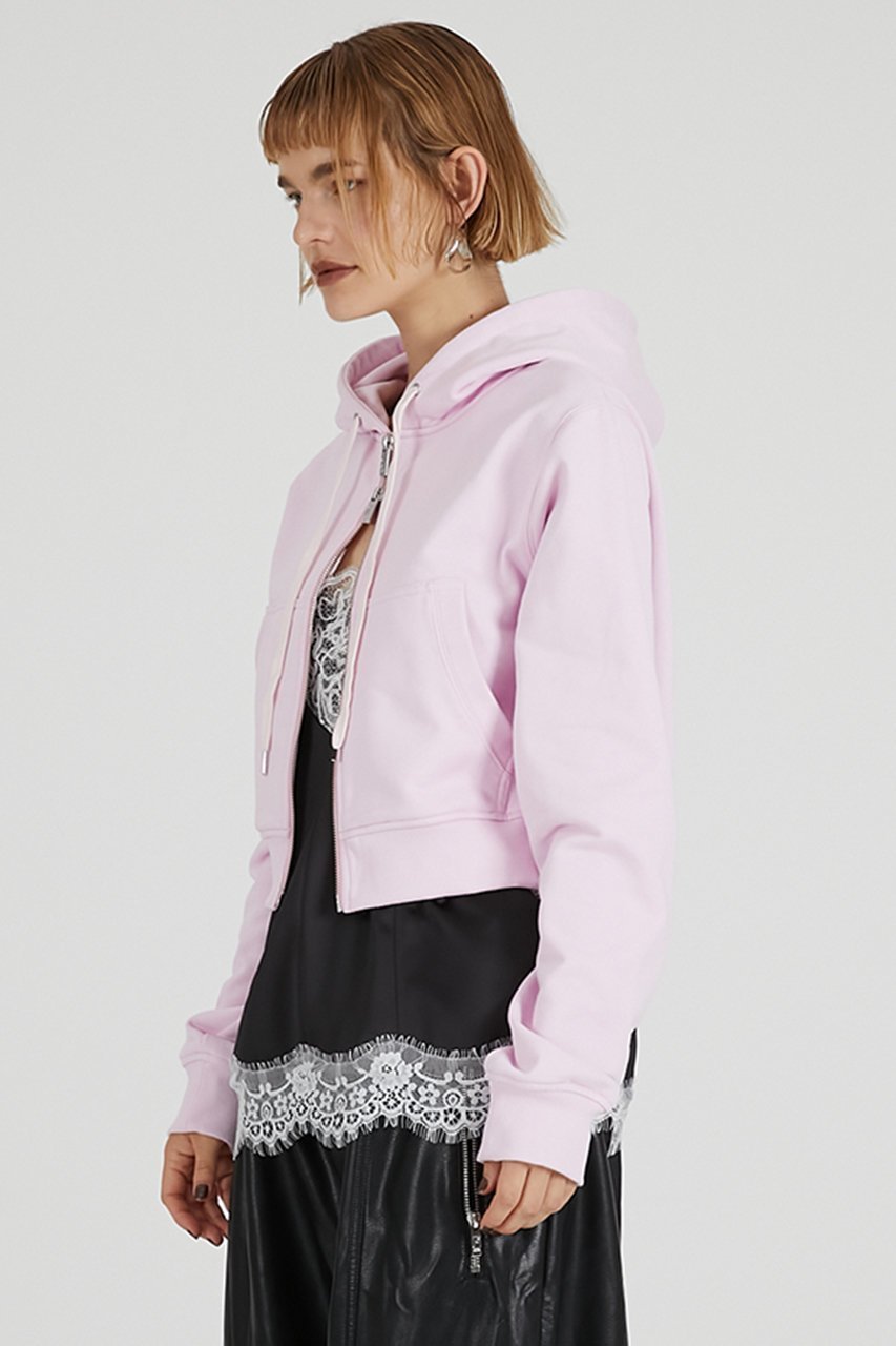 【プランク プロジェクト/PRANK PROJECT】のミニジップアップフーディ / Mini Zip-Up Hoodie 人気、トレンドファッション・服の通販 founy(ファニー) 　ファッション　Fashion　レディースファッション　Fashion for Women　トップス・カットソー　Cut & Sew Tops　シャツ・ブラウス・オフィスカジュアル　Elegant Blouses & Button-Ups　レディースパーカー・カジュアルフーディー　Casual Hoodies & Sweatshirts　ロングTシャツ・Tシャツ　Longline T-Shirts & Tees　スウェット・クルーネックトップス　Sweatshirts & Crewnecks / Relaxed Fit Sweat Tops　カットソー・ベーシックTシャツ　Cut-and-Sewn Tops / Stretch Tees & Basics　おすすめ　Recommended / Our Picks　コンパクト　Compact, Small Size　シンプル　Simple, Minimal　ポケット　Pocket, Pocket Detail　羽織　Haori, Light Jacket　other-4|ID: prp329100004634660 ipo3291000000033369381