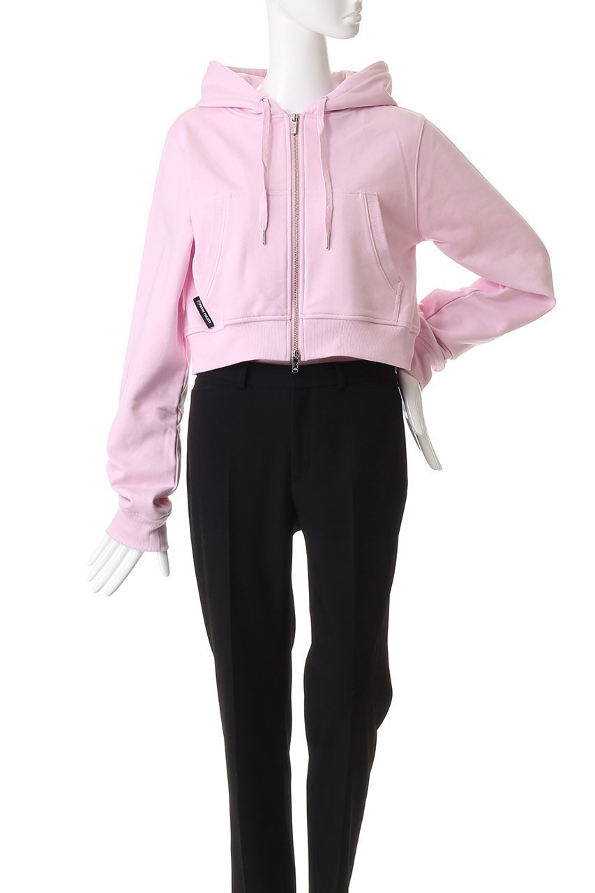 【プランク プロジェクト/PRANK PROJECT】のミニジップアップフーディ / Mini Zip-Up Hoodie 人気、トレンドファッション・服の通販 founy(ファニー) 　ファッション　Fashion　レディースファッション　Fashion for Women　トップス・カットソー　Cut & Sew Tops　シャツ・ブラウス・オフィスカジュアル　Elegant Blouses & Button-Ups　レディースパーカー・カジュアルフーディー　Casual Hoodies & Sweatshirts　ロングTシャツ・Tシャツ　Longline T-Shirts & Tees　スウェット・クルーネックトップス　Sweatshirts & Crewnecks / Relaxed Fit Sweat Tops　カットソー・ベーシックTシャツ　Cut-and-Sewn Tops / Stretch Tees & Basics　おすすめ　Recommended / Our Picks　コンパクト　Compact, Small Size　シンプル　Simple, Minimal　ポケット　Pocket, Pocket Detail　羽織　Haori, Light Jacket　other-5|ID: prp329100004634660 ipo3291000000034133244