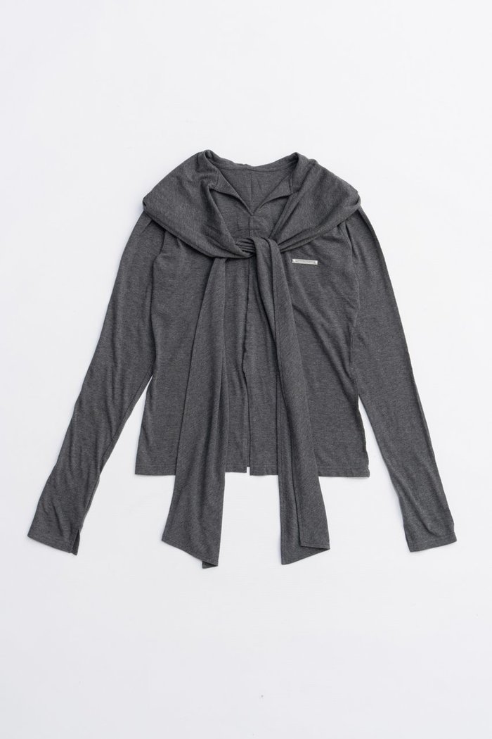 【プランク プロジェクト/PRANK PROJECT】のボウタイトップス / Bow Tie Tops インテリア・キッズ・メンズ・レディースファッション・服の通販 founy(ファニー) https://founy.com/ ファッション Fashion レディースファッション Fashion for Women トップス・カットソー Cut & Sew Tops シャツ・ブラウス・オフィスカジュアル Elegant Blouses & Button-Ups ロングTシャツ・Tシャツ Longline T-Shirts & Tees カットソー・ベーシックTシャツ Cut-and-Sewn Tops / Stretch Tees & Basics おすすめ Recommended / Our Picks カットソー Cut and Sewn Top ジャケット Jacket, Outerwear スリーブ Sleeve, Long Sleeve / Short Sleeve リボン Ribbon, Bow ロング Long, Long-Length |ID: prp329100004634663 ipo3291000000033369405