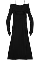 【プランク プロジェクト/PRANK PROJECT】のオフショルダーロングドレス / Off-the-shoulder Long Dress BLK(ブラック)|ID: prp329100004634664 ipo3291000000036181700