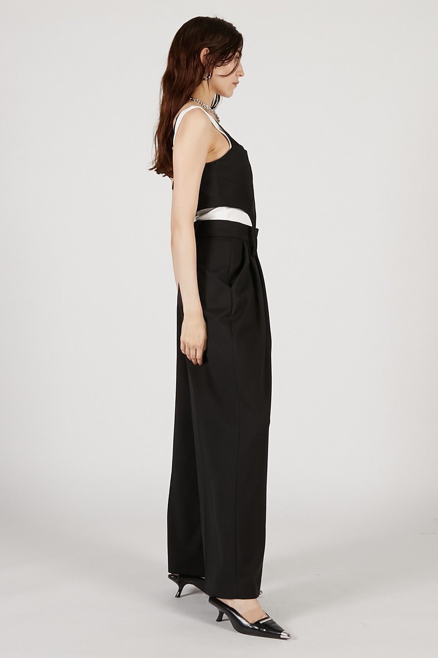 【プランク プロジェクト/PRANK PROJECT】のサイドカットアウトコンビメゾン / Side Cutout Combination Dress 人気、トレンドファッション・服の通販 founy(ファニー) 　ファッション　Fashion　レディースファッション　Fashion for Women　ワンピース　Dresses　フォーマル・パーティードレス・結婚式用ドレス　Elegant & Casual Dresses　チュニック　Tunic Tops & Dresses　2025年　2025　2025-2026秋冬・A/W　Autumn/Winter 2025–26 AW25–26　コンビネゾン　Jumpsuit, All-in-One　ストレート　Straight, Straight Cut　チュニック　Tunic, Long Top　メッシュ　Mesh, Net Fabric　ロング　Long, Long-Length　ワイド　Wide, Wide Fit　切替　Switching, Contrast Panel　A/W・秋冬　Autumn/Winter　other-2|ID: prp329100004634665 ipo3291000000033369425