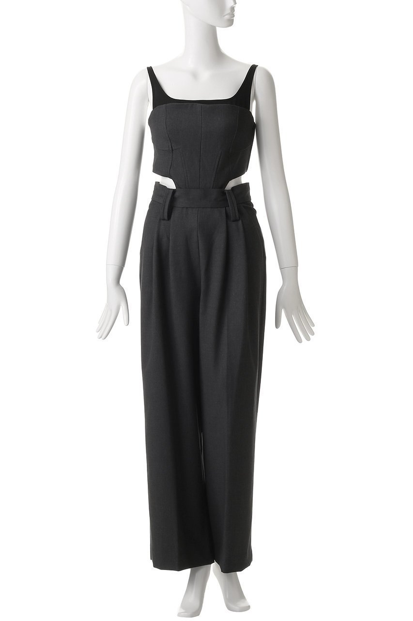 【プランク プロジェクト/PRANK PROJECT】のサイドカットアウトコンビメゾン / Side Cutout Combination Dress 人気、トレンドファッション・服の通販 founy(ファニー)  ファッション Fashion レディースファッション Fashion for Women ワンピース Dresses フォーマル・パーティードレス・結婚式用ドレス Elegant & Casual Dresses チュニック Tunic Tops & Dresses コンビネゾン Jumpsuit, All-in-One ストレート Straight, Straight Cut チュニック Tunic, Long Top メッシュ Mesh, Net Fabric ロング Long, Long-Length ワイド Wide, Wide Fit 切替 Switching, Contrast Panel other-4|ID: prp329100004634665 ipo3291000000033758036