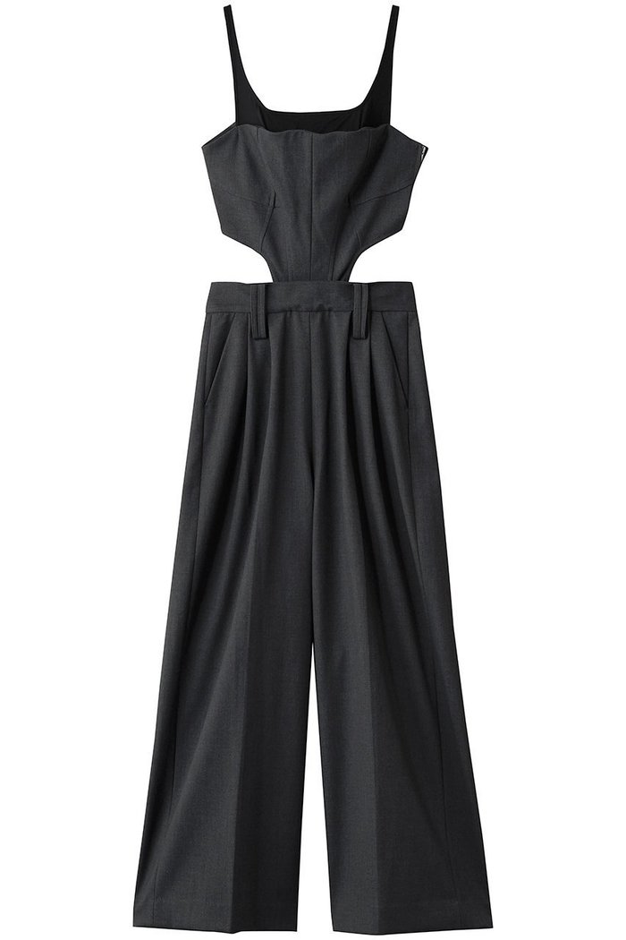 【プランク プロジェクト/PRANK PROJECT】のサイドカットアウトコンビメゾン / Side Cutout Combination Dress インテリア・キッズ・メンズ・レディースファッション・服の通販 founy(ファニー) https://founy.com/ ファッション Fashion レディースファッション Fashion for Women ワンピース Dresses フォーマル・パーティードレス・結婚式用ドレス Elegant & Casual Dresses チュニック Tunic Tops & Dresses コンビネゾン Jumpsuit, All-in-One ストレート Straight, Straight Cut チュニック Tunic, Long Top メッシュ Mesh, Net Fabric ロング Long, Long-Length ワイド Wide, Wide Fit 切替 Switching, Contrast Panel |ID: prp329100004634665 ipo3291000000036181713