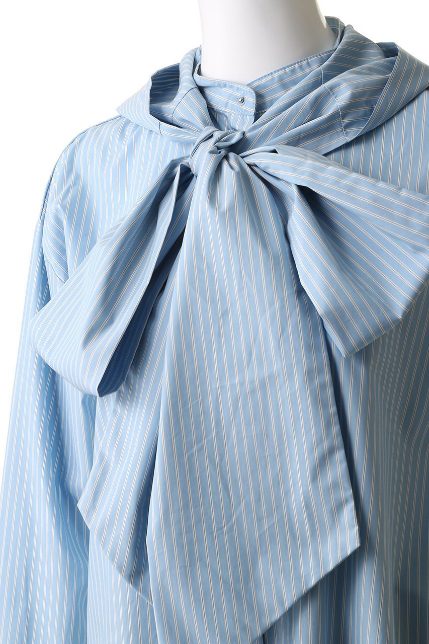 【プランク プロジェクト/PRANK PROJECT】のボウタイシャツ / Bow tie shirt 人気、トレンドファッション・服の通販 founy(ファニー) 　ファッション　Fashion　レディースファッション　Fashion for Women　トップス・カットソー　Cut & Sew Tops　シャツ・ブラウス・オフィスカジュアル　Elegant Blouses & Button-Ups　おすすめ　Recommended / Our Picks　シアー　Sheer, See-Through　シルク　Silk, 100% Silk　ジャケット　Jacket, Outerwear　スリーブ　Sleeve, Long Sleeve / Short Sleeve　タイプライター　Typewriter Fabric, Crisp Cotton　ドット　Polka Dot, Dot Pattern　レース　Lace, Lace Fabric　ロング　Long, Long-Length　再入荷　Restock / Back in Stock　other-7|ID: prp329100004634673 ipo3291000000033948886