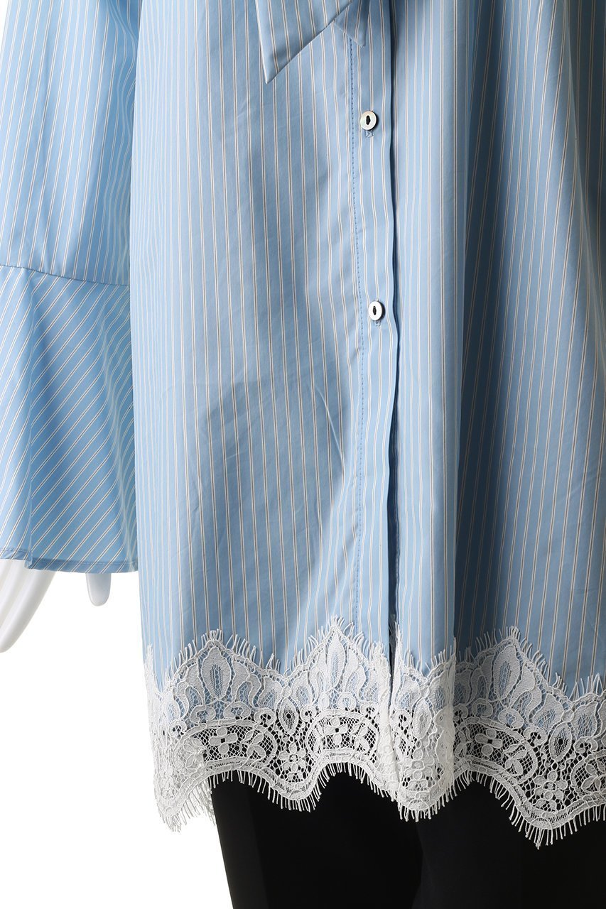 【プランク プロジェクト/PRANK PROJECT】のボウタイシャツ / Bow tie shirt 人気、トレンドファッション・服の通販 founy(ファニー) 　ファッション　Fashion　レディースファッション　Fashion for Women　トップス・カットソー　Cut & Sew Tops　シャツ・ブラウス・オフィスカジュアル　Elegant Blouses & Button-Ups　おすすめ　Recommended / Our Picks　シアー　Sheer, See-Through　シルク　Silk, 100% Silk　ジャケット　Jacket, Outerwear　スリーブ　Sleeve, Long Sleeve / Short Sleeve　タイプライター　Typewriter Fabric, Crisp Cotton　ドット　Polka Dot, Dot Pattern　レース　Lace, Lace Fabric　ロング　Long, Long-Length　再入荷　Restock / Back in Stock　other-8|ID: prp329100004634673 ipo3291000000033948887