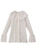 【プランク プロジェクト/PRANK PROJECT】のスカラップレースブラウス / Scallop Lace Blouse IVR(アイボリー)|ID: prp329100004634674 ipo3291000000035753339