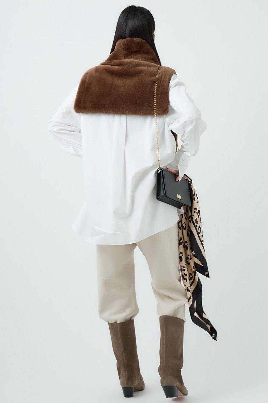 【カオス/Chaos】の【CARUS】別注ポンチョ 人気、トレンドファッション・服の通販 founy(ファニー) 　ファッション　Fashion　レディースファッション　Fashion for Women　アウター　Coat / Outerwear Collection　レディースジャケット・軽アウター　Jackets　ポンチョ・ケープコート　Ponchos & Capes　2025年　2025　2025-2026秋冬・A/W　Autumn/Winter 2025–26 AW25–26　カットソー　Cut and Sewn Top　コレクション　Collection, Seasonal Line　ジャケット　Jacket, Outerwear　フロント　Front, Front Design　ベスト　Vest, Waistcoat　ポンチョ　Poncho, Cape Style　ムートン　Shearling, Mouton　別注　Limited Edition, Custom Order　A/W・秋冬　Autumn/Winter　other-4|ID: prp329100004634676 ipo3291000000033369551