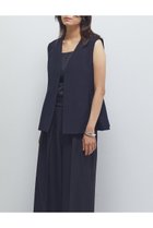 【プルミエ アロンディスモン/1er Arrondissement】のペプラムジレ ネイビー|ID:prp329100004634677