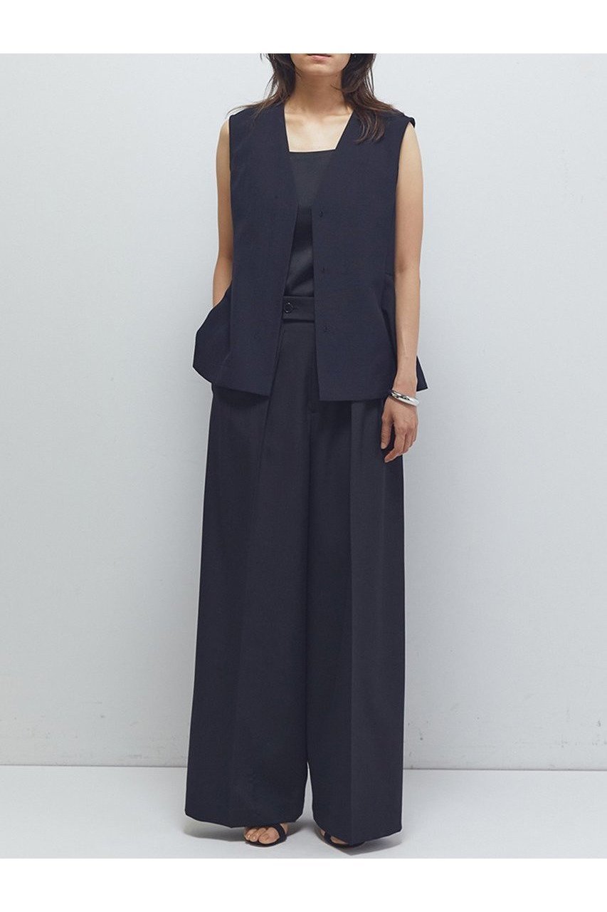 【プルミエ アロンディスモン/1er Arrondissement】のペプラムジレ 人気、トレンドファッション・服の通販 founy(ファニー) 　ファッション　Fashion　レディースファッション　Fashion for Women　アウター　Coat / Outerwear Collection　レディースジャケット・軽アウター　Jackets　2025年　2025　2025-2026秋冬・A/W　Autumn/Winter 2025–26 AW25–26　おすすめ　Recommended / Our Picks　インナー　Innerwear　コンパクト　Compact, Small Size　ジャケット　Jacket, Outerwear　タートルネック　Turtleneck, High Neck　デニム　Denim, Jeans Material　バランス　Balance, Style Balance　ベスト　Vest, Waistcoat　ペプラム　Peplum, Flared Hem　ボトム　Bottoms, Lower Wear　エレガント 上品　Elegant　A/W・秋冬　Autumn/Winter　other-2|ID: prp329100004634677 ipo3291000000033369563
