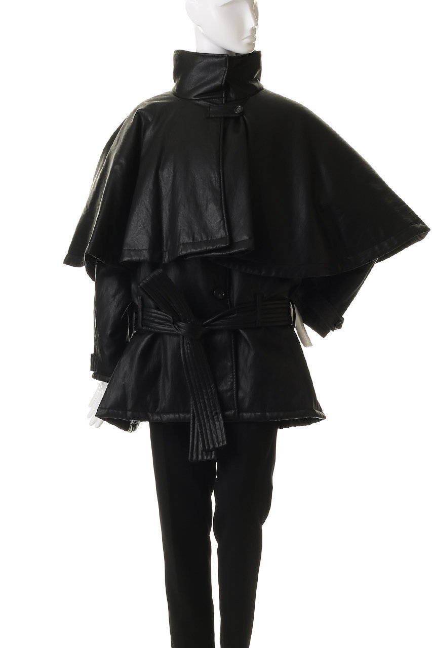 【プランク プロジェクト/PRANK PROJECT】のローベルテッドパディングブルゾン / Low-belted Padded Blouson 人気、トレンドファッション・服の通販 founy(ファニー) 　ファッション　Fashion　レディースファッション　Fashion for Women　アウター　Coat / Outerwear Collection　レディースジャケット・軽アウター　Jackets　ブルゾンジャケット・スポーティアウター　Blouson Jackets　ショート　Short, Short Length　ジャケット　Jacket, Outerwear　スタンド　Stand Collar, Upright Stand　フェイクレザー　Faux Leather, PU Leather　ブルゾン　Blouson, Bomber Jacket　リアル　Real, Realistic　冬　Winter / This Winter　other-2|ID: prp329100004634678 ipo3291000000035630989