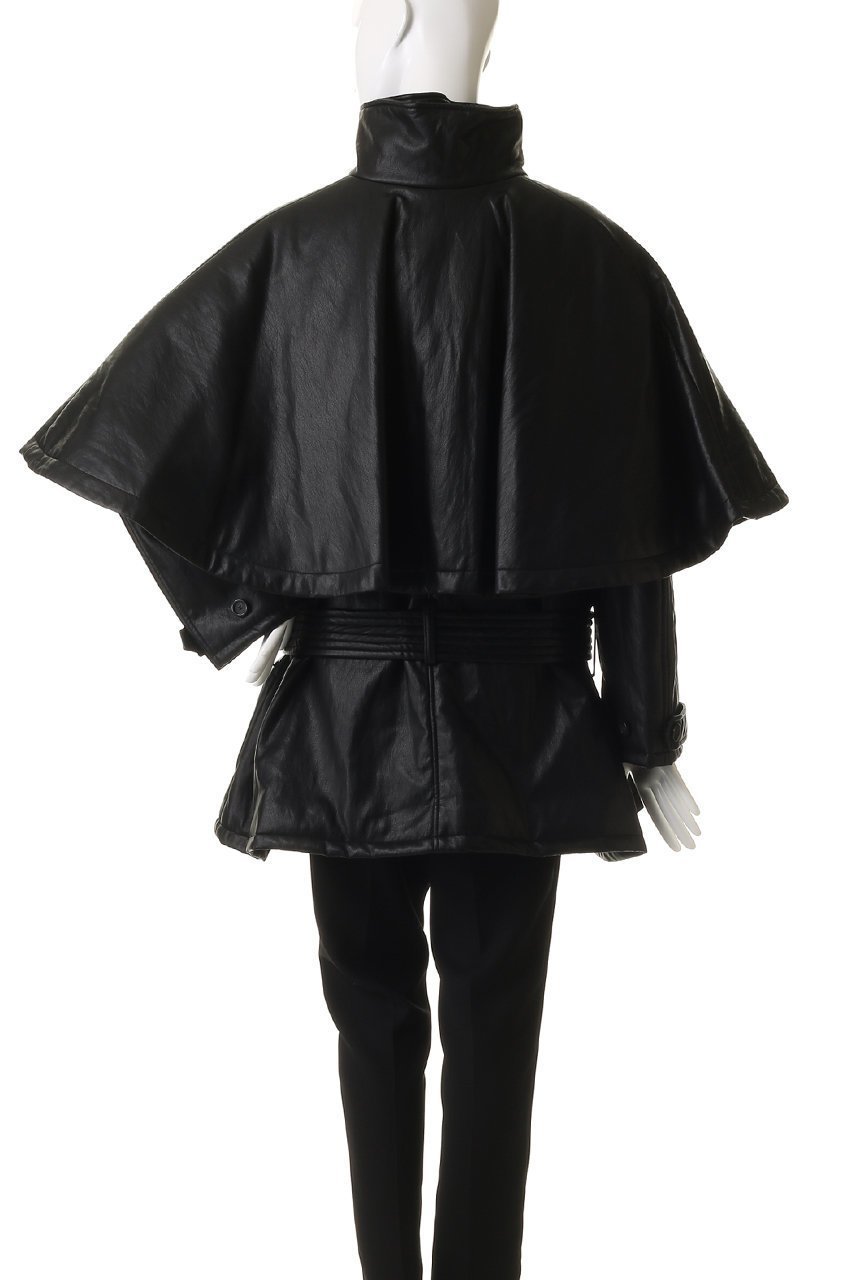 【プランク プロジェクト/PRANK PROJECT】のローベルテッドパディングブルゾン / Low-belted Padded Blouson 人気、トレンドファッション・服の通販 founy(ファニー) 　ファッション　Fashion　レディースファッション　Fashion for Women　アウター　Coat / Outerwear Collection　レディースジャケット・軽アウター　Jackets　ブルゾンジャケット・スポーティアウター　Blouson Jackets　ショート　Short, Short Length　ジャケット　Jacket, Outerwear　スタンド　Stand Collar, Upright Stand　フェイクレザー　Faux Leather, PU Leather　ブルゾン　Blouson, Bomber Jacket　リアル　Real, Realistic　冬　Winter / This Winter　other-4|ID: prp329100004634678 ipo3291000000035630991