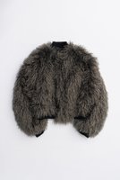 【プランク プロジェクト/PRANK PROJECT】のリバーシブルファーMA-1 / Reversible fur MA-1 人気、トレンドファッション・服の通販 founy(ファニー) ファッション Fashion レディースファッション Fashion for Women アウター Coat / Outerwear Collection レディースジャケット・軽アウター Jackets ブルゾンジャケット・スポーティアウター Blouson Jackets MA-1ジャケット MA-1 Bomber Jackets / Flight Jackets 2025年 2025 2025-2026秋冬・A/W Autumn/Winter 2025–26 AW25–26 ショート Short, Short Length ジャケット Jacket, Outerwear バランス Balance, Style Balance フェイクファー Faux Fur, Imitation Fur ブルゾン Blouson, Bomber Jacket モノトーン Monotone, Black and White リバーシブル Reversible, Two-Sided A/W・秋冬 Autumn/Winter |ID:prp329100004634679
