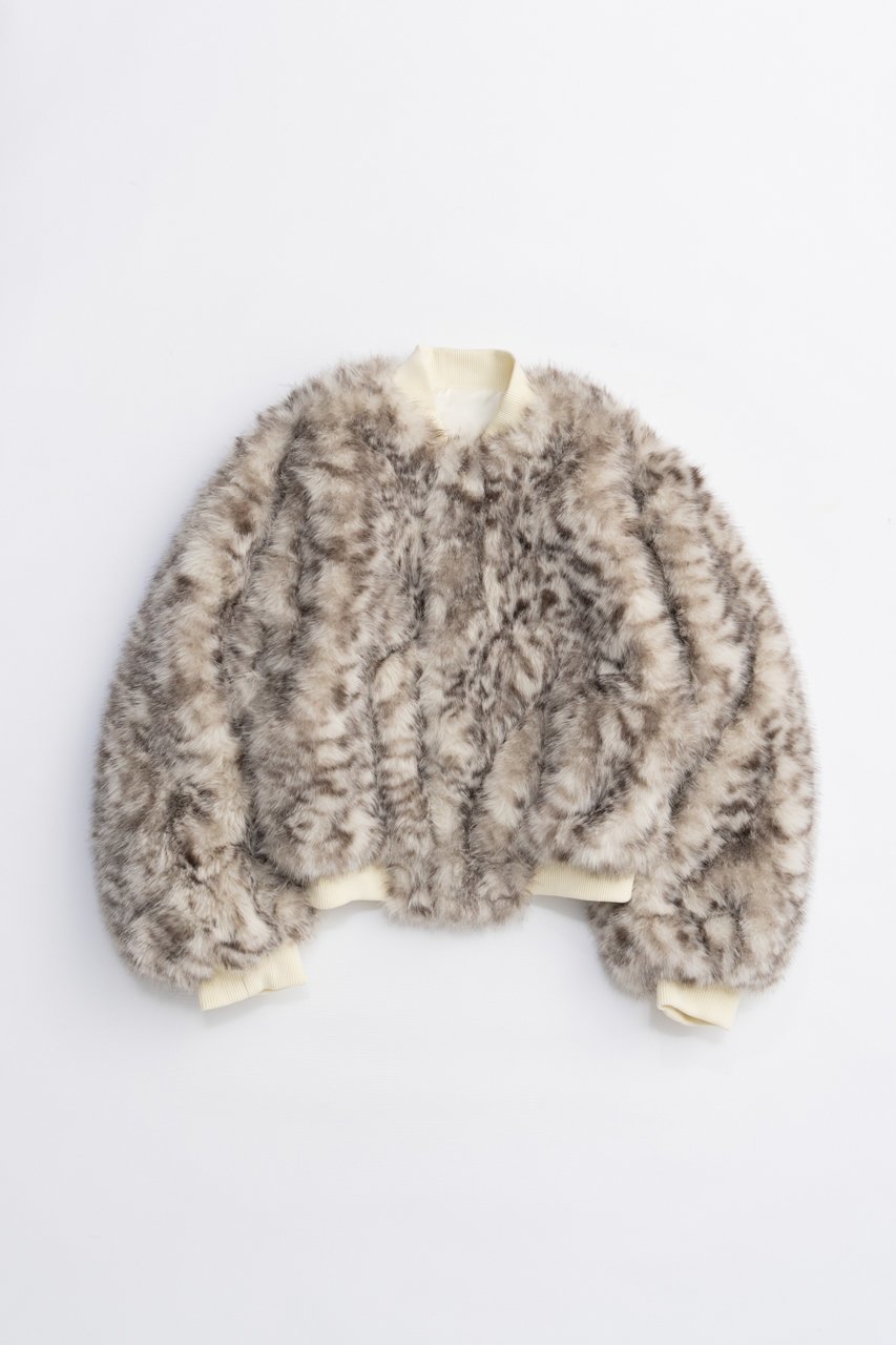 【プランク プロジェクト/PRANK PROJECT】のリバーシブルファーMA-1 / Reversible fur MA-1 インテリア・キッズ・メンズ・レディースファッション・服の通販 founy(ファニー) 　ファッション　Fashion　レディースファッション　Fashion for Women　アウター　Coat / Outerwear Collection　レディースジャケット・軽アウター　Jackets　ブルゾンジャケット・スポーティアウター　Blouson Jackets　MA-1ジャケット　MA-1 Bomber Jackets / Flight Jackets　2025年　2025　2025-2026秋冬・A/W　Autumn/Winter 2025–26 AW25–26　ショート　Short, Short Length　ジャケット　Jacket, Outerwear　バランス　Balance, Style Balance　フェイクファー　Faux Fur, Imitation Fur　ブルゾン　Blouson, Bomber Jacket　モノトーン　Monotone, Black and White　リバーシブル　Reversible, Two-Sided　A/W・秋冬　Autumn/Winter　IVR(アイボリー)|ID: prp329100004634679 ipo3291000000033369586