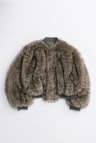 【プランク プロジェクト/PRANK PROJECT】のリバーシブルファーMA-1 / Reversible fur MA-1 人気、トレンドファッション・服の通販 founy(ファニー) ファッション Fashion レディースファッション Fashion for Women アウター Coat / Outerwear Collection レディースジャケット・軽アウター Jackets ブルゾンジャケット・スポーティアウター Blouson Jackets MA-1ジャケット MA-1 Bomber Jackets / Flight Jackets 2025年 2025 2025-2026秋冬・A/W Autumn/Winter 2025–26 AW25–26 ショート Short, Short Length ジャケット Jacket, Outerwear バランス Balance, Style Balance フェイクファー Faux Fur, Imitation Fur ブルゾン Blouson, Bomber Jacket モノトーン Monotone, Black and White リバーシブル Reversible, Two-Sided A/W・秋冬 Autumn/Winter thumbnail KHK(カーキ)|ID: prp329100004634679 ipo3291000000033369587