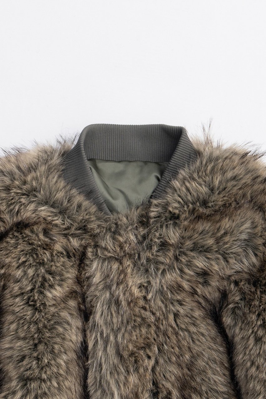 【プランク プロジェクト/PRANK PROJECT】のリバーシブルファーMA-1 / Reversible fur MA-1 人気、トレンドファッション・服の通販 founy(ファニー) 　ファッション　Fashion　レディースファッション　Fashion for Women　アウター　Coat / Outerwear Collection　レディースジャケット・軽アウター　Jackets　ブルゾンジャケット・スポーティアウター　Blouson Jackets　MA-1ジャケット　MA-1 Bomber Jackets / Flight Jackets　2025年　2025　2025-2026秋冬・A/W　Autumn/Winter 2025–26 AW25–26　ショート　Short, Short Length　ジャケット　Jacket, Outerwear　バランス　Balance, Style Balance　フェイクファー　Faux Fur, Imitation Fur　ブルゾン　Blouson, Bomber Jacket　モノトーン　Monotone, Black and White　リバーシブル　Reversible, Two-Sided　A/W・秋冬　Autumn/Winter　other-3|ID: prp329100004634679 ipo3291000000033369589