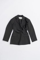 【プランク プロジェクト/PRANK PROJECT】のツイストタックジャケット / Twist-tuck jacket C.GRY(チャコールグレー)|ID: prp329100004634680 ipo3291000000033615485