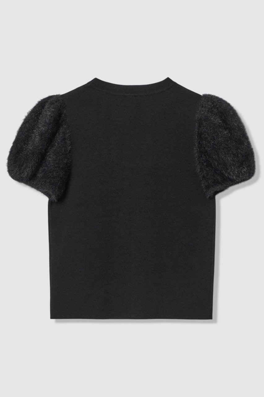 【アルアバイル/allureville】の【Loulou Willoughby】WEB限定フェザースリーブプルオーバー 人気、トレンドファッション・服の通販 founy(ファニー) 　ファッション　Fashion　レディースファッション　Fashion for Women　トップス・カットソー　Cut & Sew Tops　ニット　Knit Tops & Sweaters　カジュアルプルオーバー・ニットトップス　Pullovers & Knit Tops / Casual Pullovers　2025年　2025　2025-2026秋冬・A/W　Autumn/Winter 2025–26 AW25–26　コンパクト　Compact, Small Size　スリーブ　Sleeve, Long Sleeve / Short Sleeve　フェザー　Feather, Feather Detail　ミックス　Mix, Mixed Style　秋　Autumn　A/W・秋冬　Autumn/Winter　other-2|ID: prp329100004634683 ipo3291000000033369644