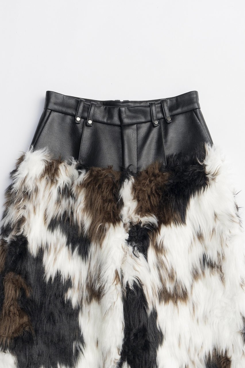 【プランク プロジェクト/PRANK PROJECT】のファートリムパンツ / Fur Trim Pants 人気、トレンドファッション・服の通販 founy(ファニー) 　ファッション　Fashion　レディースファッション　Fashion for Women　パンツ　Pants & Trousers　2025年　2025　2025-2026秋冬・A/W　Autumn/Winter 2025–26 AW25–26　シンプル　Simple, Minimal　フェイクファー　Faux Fur, Imitation Fur　ワイド　Wide, Wide Fit　A/W・秋冬　Autumn/Winter　other-2|ID: prp329100004634686 ipo3291000000033369676