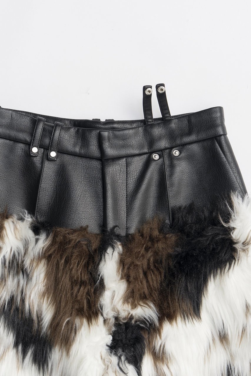【プランク プロジェクト/PRANK PROJECT】のファートリムパンツ / Fur Trim Pants 人気、トレンドファッション・服の通販 founy(ファニー) 　ファッション　Fashion　レディースファッション　Fashion for Women　パンツ　Pants & Trousers　2025年　2025　2025-2026秋冬・A/W　Autumn/Winter 2025–26 AW25–26　シンプル　Simple, Minimal　フェイクファー　Faux Fur, Imitation Fur　ワイド　Wide, Wide Fit　A/W・秋冬　Autumn/Winter　other-4|ID: prp329100004634686 ipo3291000000033369678