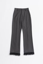 【プランク プロジェクト/PRANK PROJECT】のフェザーヘムパンツ / Feather Hem Pants GRY(グレー)|ID: prp329100004634687 ipo3291000000033369684