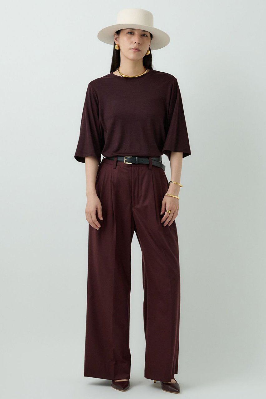 【カオス/Chaos】のラムダントラウザース 人気、トレンドファッション・服の通販 founy(ファニー) 　ファッション　Fashion　レディースファッション　Fashion for Women　パンツ　Pants & Trousers　2025年　2025　2025-2026秋冬・A/W　Autumn/Winter 2025–26 AW25–26　おすすめ　Recommended / Our Picks　コンパクト　Compact, Small Size　シルク　Silk, 100% Silk　ジャケット　Jacket, Outerwear　フロント　Front, Front Design　A/W・秋冬　Autumn/Winter　other-2|ID: prp329100004634688 ipo3291000000033369695
