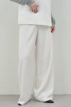 【ガリャルダガランテ/GALLARDAGALANTE】の【PEAS】サテンワイドパンツ 人気、トレンドファッション・服の通販 founy(ファニー) ファッション Fashion レディースファッション Fashion for Women パンツ Pants & Trousers 2025年 2025 2025-2026秋冬・A/W Autumn/Winter 2025–26 AW25–26 おすすめ Recommended / Our Picks キャミソール Camisole, Spaghetti Strap Top サテン Satin, Glossy Fabric セットアップ Set-Up, Coordinated Outfit デニム Denim, Jeans Material ドレス Dress, One-Piece フォーマル Formal, Dressy ワイド Wide, Wide Fit エレガント 上品 Elegant A/W・秋冬 Autumn/Winter thumbnail ホワイト|ID: prp329100004634689 ipo3291000000033369702