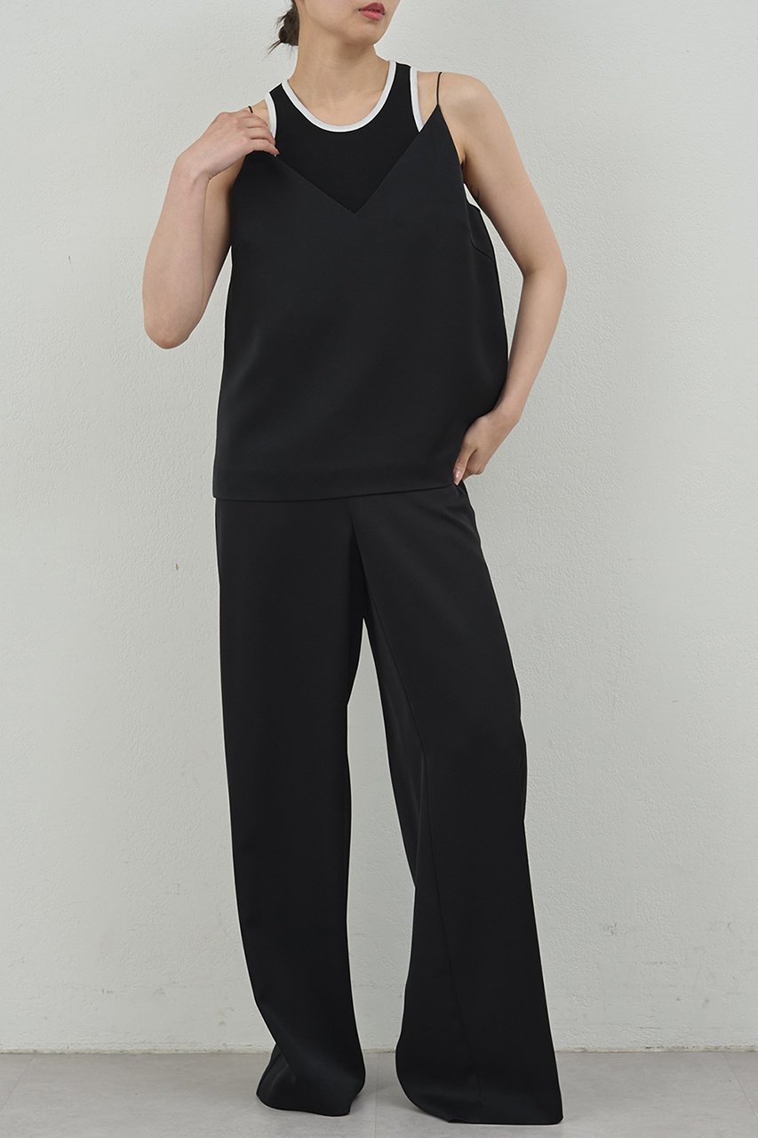 【ガリャルダガランテ/GALLARDAGALANTE】の【PEAS】サテンワイドパンツ 人気、トレンドファッション・服の通販 founy(ファニー) 　ファッション　Fashion　レディースファッション　Fashion for Women　パンツ　Pants & Trousers　2025年　2025　2025-2026秋冬・A/W　Autumn/Winter 2025–26 AW25–26　おすすめ　Recommended / Our Picks　キャミソール　Camisole, Spaghetti Strap Top　サテン　Satin, Glossy Fabric　セットアップ　Set-Up, Coordinated Outfit　デニム　Denim, Jeans Material　ドレス　Dress, One-Piece　フォーマル　Formal, Dressy　ワイド　Wide, Wide Fit　エレガント 上品　Elegant　A/W・秋冬　Autumn/Winter　other-2|ID: prp329100004634689 ipo3291000000033369704