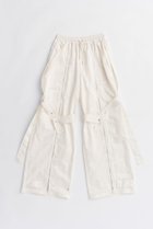 【プランク プロジェクト/PRANK PROJECT】のストラップトラックパンツ / Strap Track Pants O.WHT(オフホワイト)|ID: prp329100004634691 ipo3291000000033369729