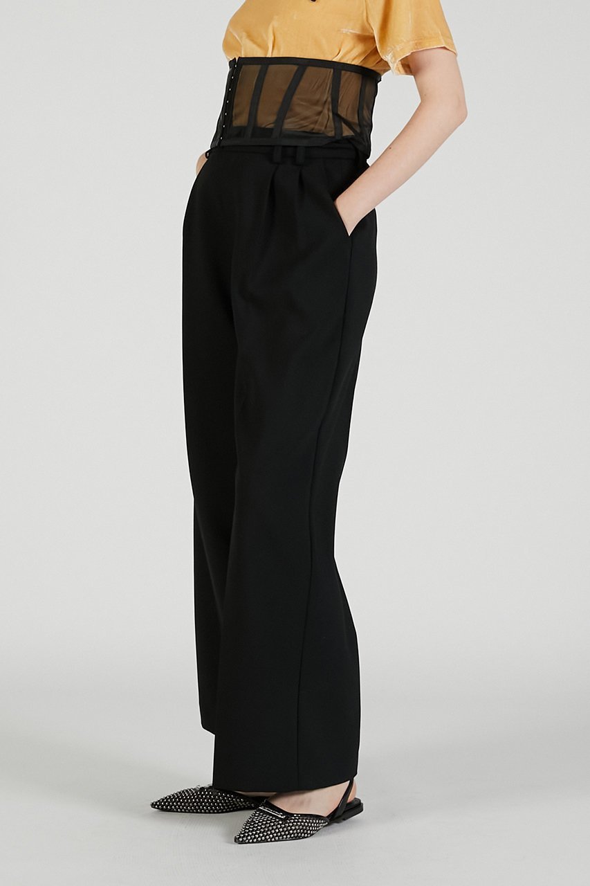 【プランク プロジェクト/PRANK PROJECT】のコルセットワイドパンツ / Corset Wide Pants 人気、トレンドファッション・服の通販 founy(ファニー) 　ファッション　Fashion　レディースファッション　Fashion for Women　パンツ　Pants & Trousers　2025年　2025　2025-2026秋冬・A/W　Autumn/Winter 2025–26 AW25–26　コルセット　Corset, Bustier　ジャケット　Jacket, Outerwear　スラックス　Slacks, Dress Pants　セットアップ　Set-Up, Coordinated Outfit　ダブル　Double, Double-Breasted　フォルム　Silhouette, Form　ワイド　Wide, Wide Fit　A/W・秋冬　Autumn/Winter　other-4|ID: prp329100004634692 ipo3291000000033369743