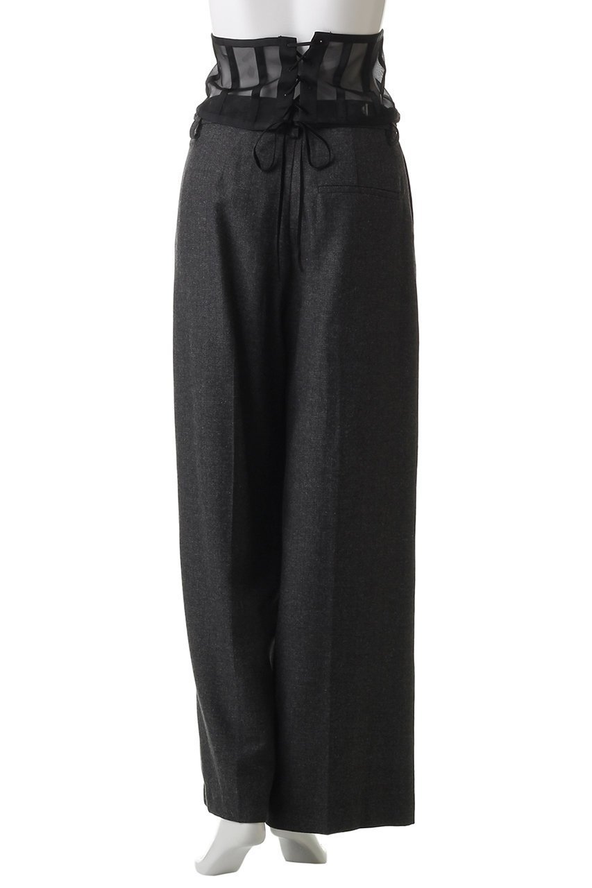 【プランク プロジェクト/PRANK PROJECT】のコルセットワイドパンツ / Corset Wide Pants 人気、トレンドファッション・服の通販 founy(ファニー) 　ファッション　Fashion　レディースファッション　Fashion for Women　パンツ　Pants & Trousers　コルセット　Corset, Bustier　ジャケット　Jacket, Outerwear　スラックス　Slacks, Dress Pants　セットアップ　Set-Up, Coordinated Outfit　ダブル　Double, Double-Breasted　フォルム　Silhouette, Form　ワイド　Wide, Wide Fit　other-4|ID: prp329100004634692 ipo3291000000035888827