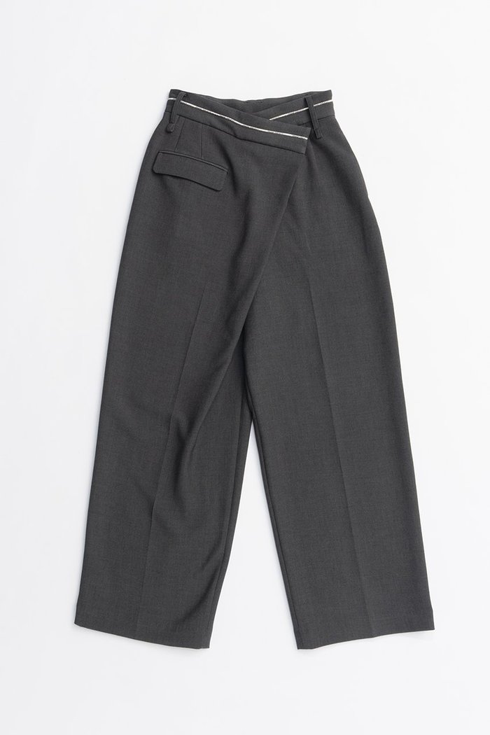 【プランク プロジェクト/PRANK PROJECT】のオーバーラップパンツ / Overlap Pants インテリア・キッズ・メンズ・レディースファッション・服の通販 founy(ファニー) https://founy.com/ ファッション Fashion レディースファッション Fashion for Women パンツ Pants & Trousers 2025年 2025 2025-2026秋冬・A/W Autumn/Winter 2025–26 AW25–26 ジャケット Jacket, Outerwear ラップ Wrap, Wrap Design エレガント 上品 Elegant A/W・秋冬 Autumn/Winter |ID: prp329100004634693 ipo3291000000033369747