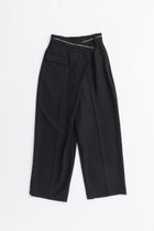 【プランク プロジェクト/PRANK PROJECT】のオーバーラップパンツ / Overlap Pants BLK(ブラック)|ID: prp329100004634693 ipo3291000000033369749