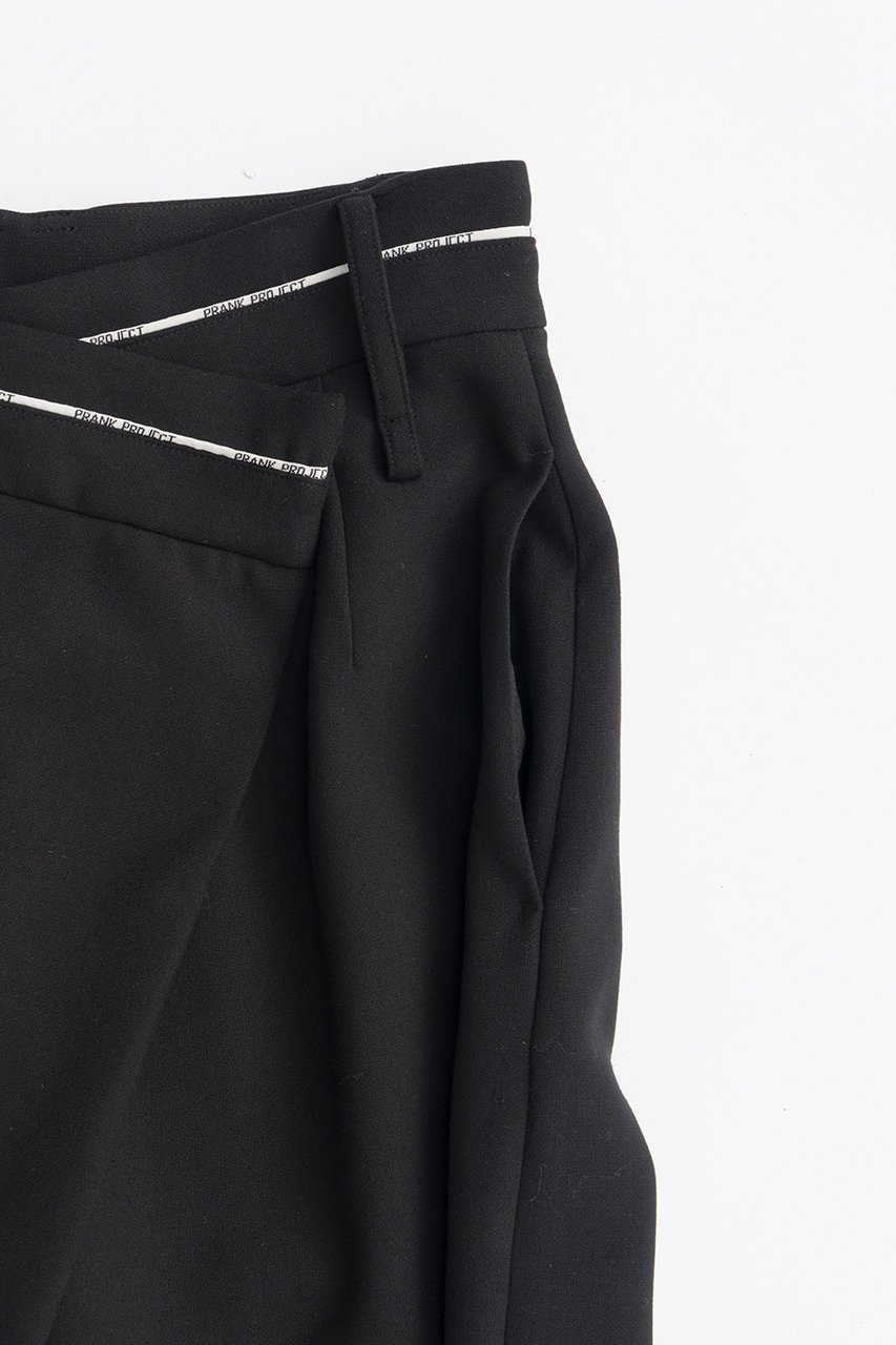 【プランク プロジェクト/PRANK PROJECT】のオーバーラップパンツ / Overlap Pants 人気、トレンドファッション・服の通販 founy(ファニー) 　ファッション　Fashion　レディースファッション　Fashion for Women　パンツ　Pants & Trousers　2025年　2025　2025-2026秋冬・A/W　Autumn/Winter 2025–26 AW25–26　ジャケット　Jacket, Outerwear　ラップ　Wrap, Wrap Design　エレガント 上品　Elegant　A/W・秋冬　Autumn/Winter　other-3|ID: prp329100004634693 ipo3291000000033369751