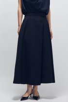 【プルミエ アロンディスモン/1er Arrondissement】のアシンメトリータックスカート ネイビー|ID: prp329100004634694 ipo3291000000035419812