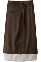 【プランク プロジェクト/PRANK PROJECT】のスーチングミディスカート / Suiting Midi Skirt BRN(ブラウン)|ID: prp329100004634695 ipo3291000000035664491