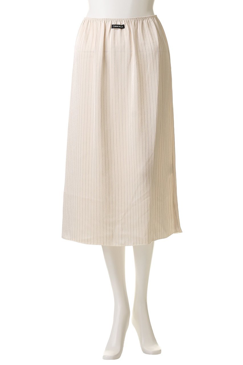 【プランク プロジェクト/PRANK PROJECT】のスーチングミディスカート / Suiting Midi Skirt 人気、トレンドファッション・服の通販 founy(ファニー) 　ファッション　Fashion　レディースファッション　Fashion for Women　スカート　Skirts　おすすめ　Recommended / Our Picks　とろみ　Fluid, Flowy Fabric　サテン　Satin, Glossy Fabric　ストライプ　Stripe, Striped Pattern　スリット　Slit, Slit Detail　フロント　Front, Front Design　ペチコート　Petticoat, Underskirt　ミックス　Mix, Mixed Style　ループ　Loop, Loop Knit　other-8|ID: prp329100004634695 ipo3291000000035777666