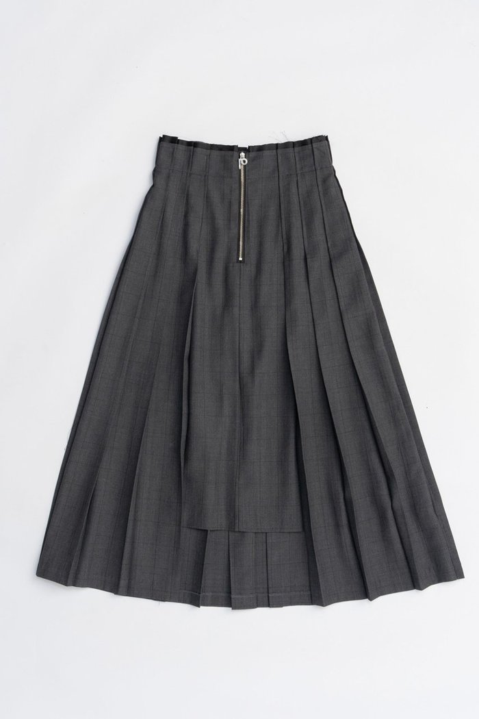 【プランク プロジェクト/PRANK PROJECT】のイレギュラープリーツスカート / Irregular Pleated Skirt インテリア・キッズ・メンズ・レディースファッション・服の通販 founy(ファニー) https://founy.com/ ファッション Fashion レディースファッション Fashion for Women スカート Skirts プリーツスカート / 上品フェミニンスタイル Pleated Skirts ロングスカート Long Skirts / Maxi & Midi Skirts 2025年 2025 2025-2026秋冬・A/W Autumn/Winter 2025–26 AW25–26 おすすめ Recommended / Our Picks クール Cool, Chic ストライプ Stripe, Striped Pattern プリーツ Pleats, Pleated ヘムライン Hemline, Bottom Cut メタル Metal, Metal Parts レギンス Leggings, Stretch Pants ロング Long, Long-Length A/W・秋冬 Autumn/Winter |ID: prp329100004634697 ipo3291000000033369782