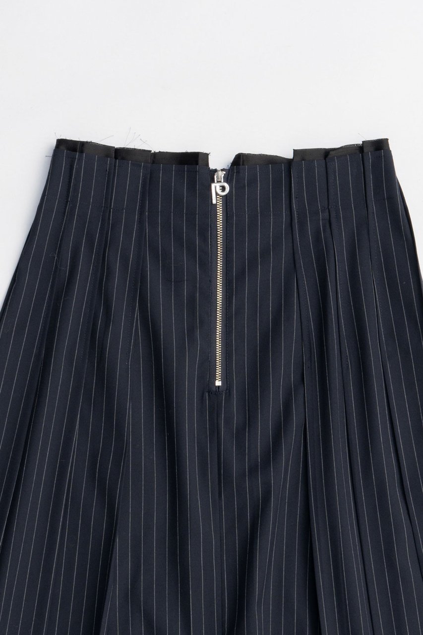 【プランク プロジェクト/PRANK PROJECT】のイレギュラープリーツスカート / Irregular Pleated Skirt 人気、トレンドファッション・服の通販 founy(ファニー) 　ファッション　Fashion　レディースファッション　Fashion for Women　スカート　Skirts　プリーツスカート / 上品フェミニンスタイル　Pleated Skirts　ロングスカート　Long Skirts / Maxi & Midi Skirts　2025年　2025　2025-2026秋冬・A/W　Autumn/Winter 2025–26 AW25–26　おすすめ　Recommended / Our Picks　クール　Cool, Chic　ストライプ　Stripe, Striped Pattern　プリーツ　Pleats, Pleated　ヘムライン　Hemline, Bottom Cut　メタル　Metal, Metal Parts　レギンス　Leggings, Stretch Pants　ロング　Long, Long-Length　A/W・秋冬　Autumn/Winter　other-2|ID: prp329100004634697 ipo3291000000033369785