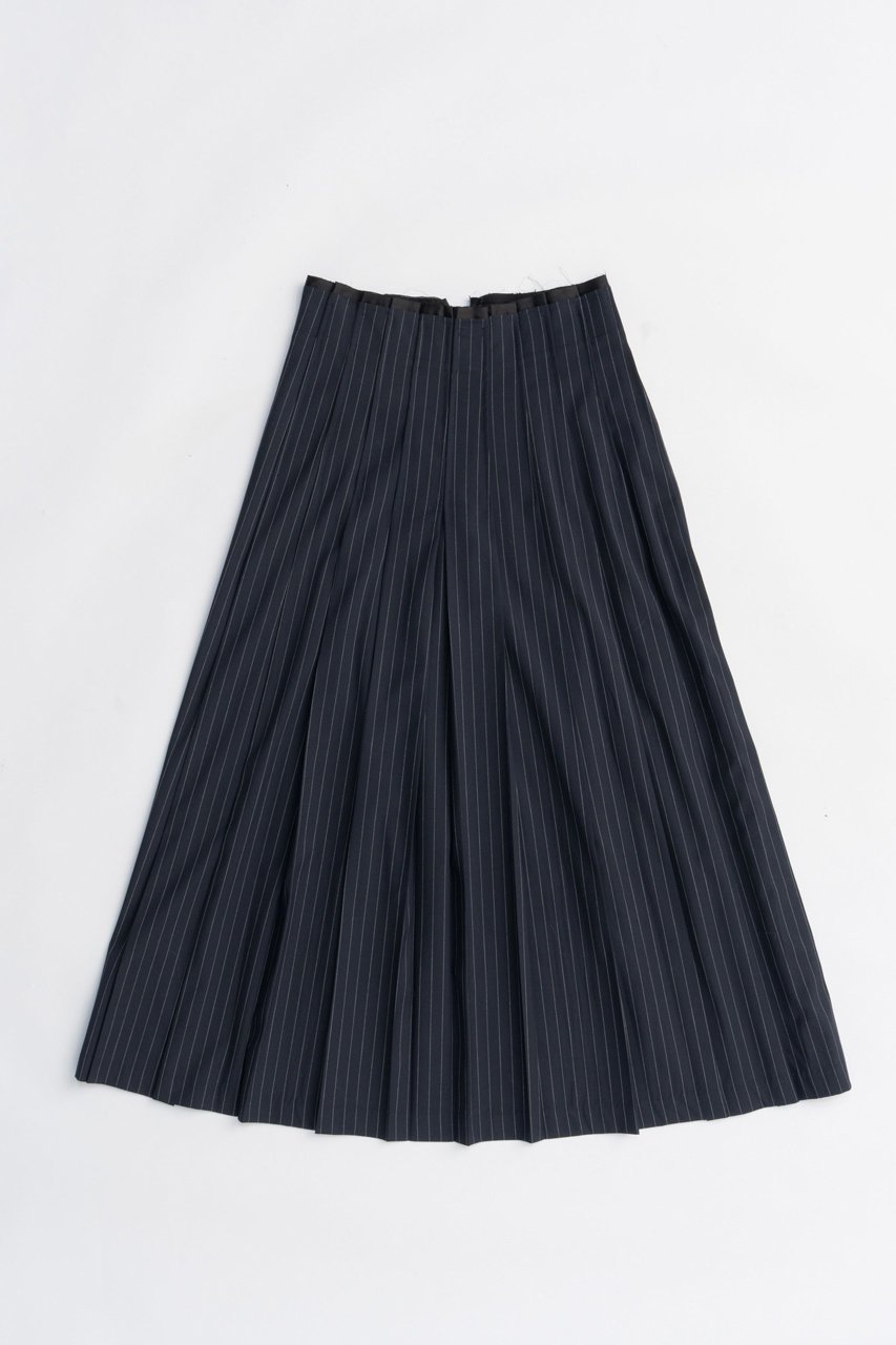 【プランク プロジェクト/PRANK PROJECT】のイレギュラープリーツスカート / Irregular Pleated Skirt 人気、トレンドファッション・服の通販 founy(ファニー) 　ファッション　Fashion　レディースファッション　Fashion for Women　スカート　Skirts　プリーツスカート / 上品フェミニンスタイル　Pleated Skirts　ロングスカート　Long Skirts / Maxi & Midi Skirts　2025年　2025　2025-2026秋冬・A/W　Autumn/Winter 2025–26 AW25–26　おすすめ　Recommended / Our Picks　クール　Cool, Chic　ストライプ　Stripe, Striped Pattern　プリーツ　Pleats, Pleated　ヘムライン　Hemline, Bottom Cut　メタル　Metal, Metal Parts　レギンス　Leggings, Stretch Pants　ロング　Long, Long-Length　A/W・秋冬　Autumn/Winter　other-6|ID: prp329100004634697 ipo3291000000033369789